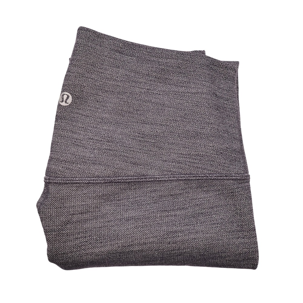 LULULEMON Women's 8 Heather Grey Herringbone Align High-Rise 25" Legging Pant